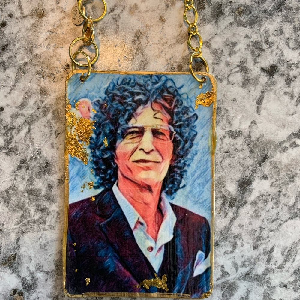 Howard Stern Brass Ornament